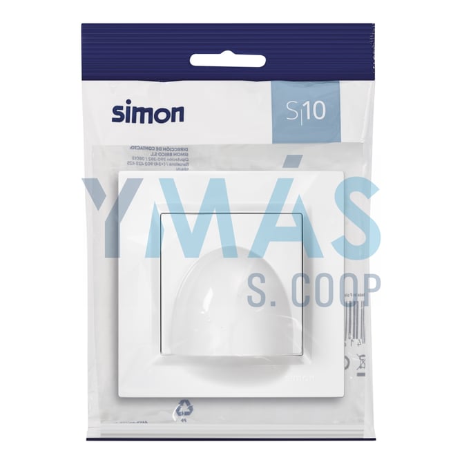 SALIDA CABLE BLANCO SIMON 10