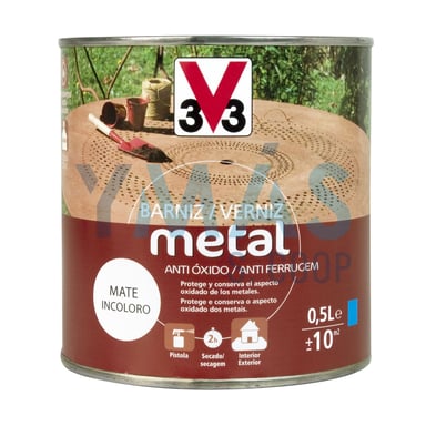 BARNIZ METAL ANTIOXIDO 500ML