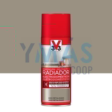 PINTURA RADIADOR ELECTRODOMESTICOS INOX 400ML