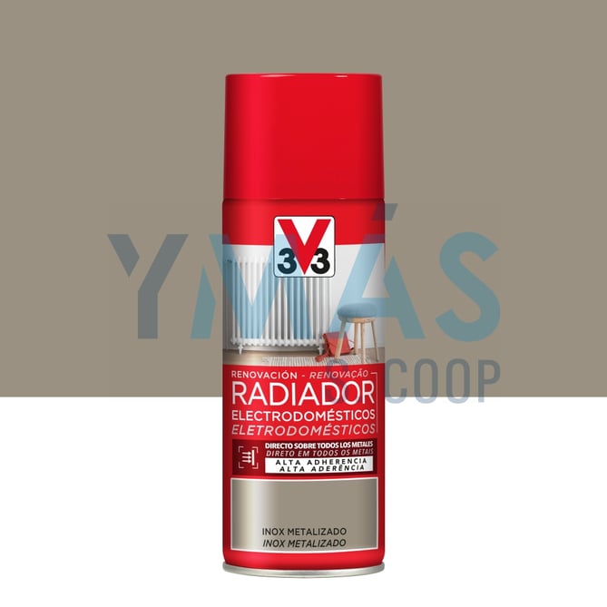 PINTURA RADIADOR ELECTRODOMESTICOS INOX 400ML