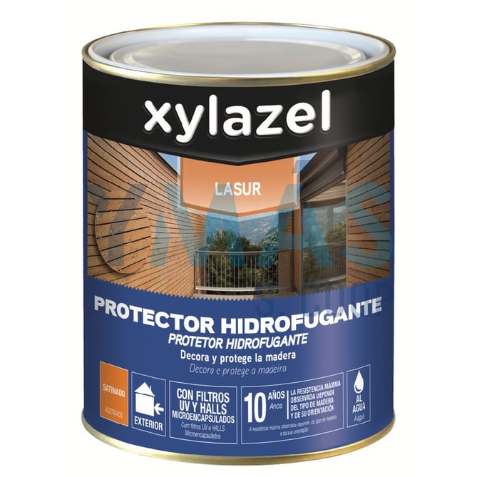 XYLAZEL LASUR HIDROFUGANTE SATINADO ROBLE 2,5L