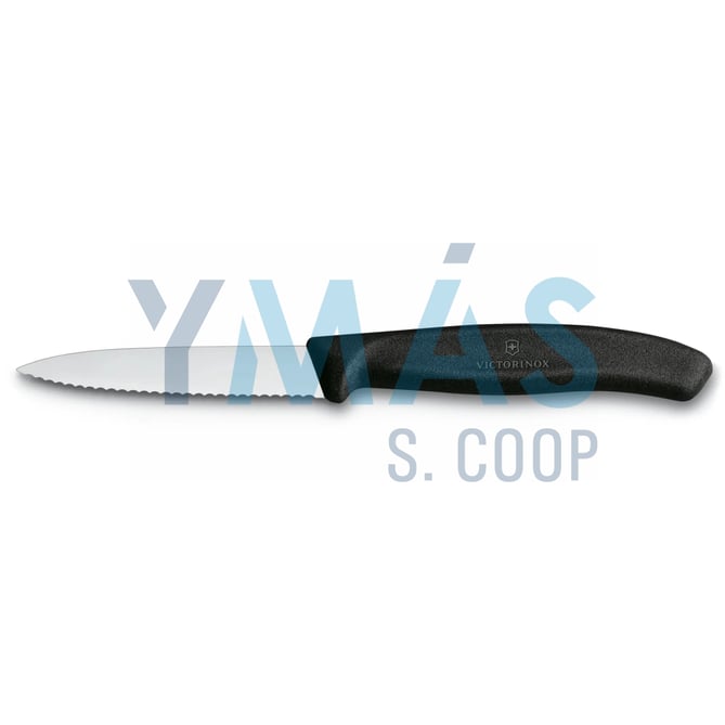 CUCHILLO MONDADOR SIERRA VICTORINOX NEGRO 8CM