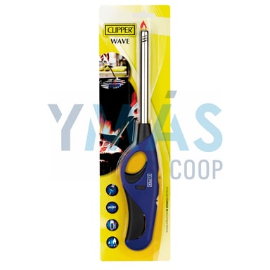 ENCENDEDOR MULTIUSOS FLAMAGAS WAVE METALICO