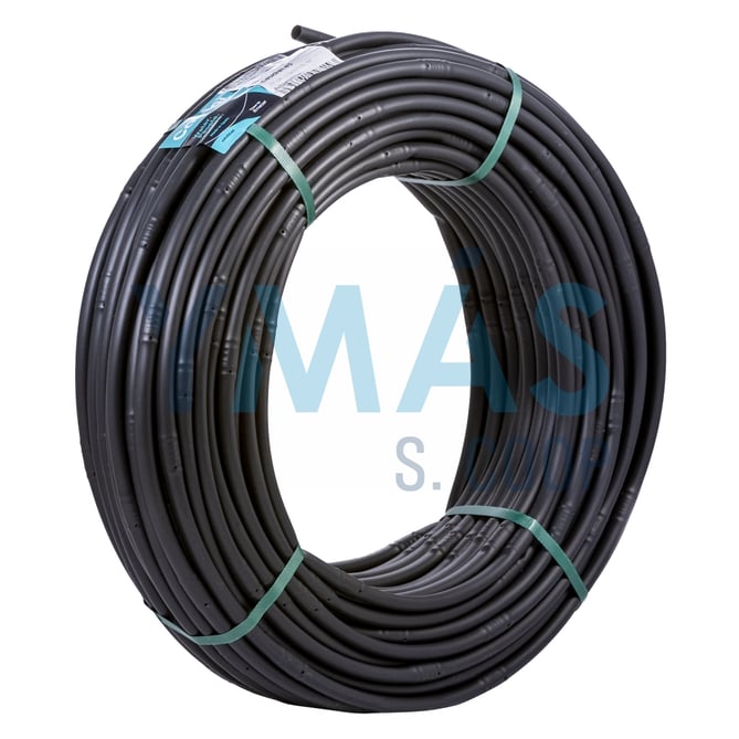 TUBERIA GOTEO INTEGRADO CADA 0,33M 16MM 50M NEGRA