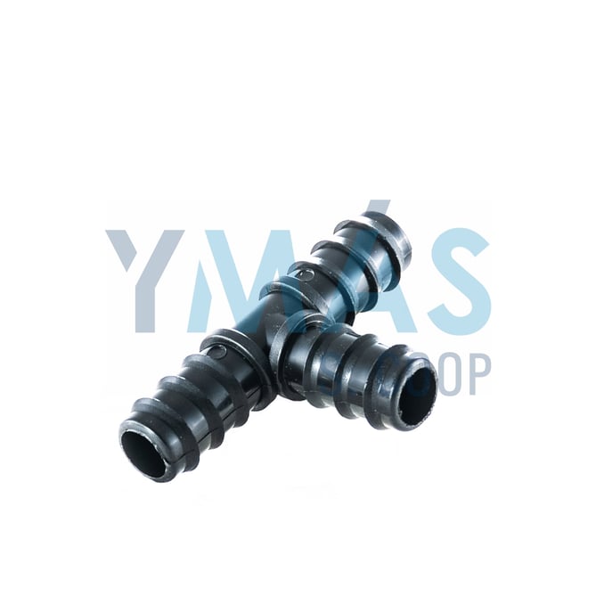 ENLACE T TUBO GOTEO Ø16MM 10UDS