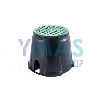 ARQUETA RIEGO REDONDA HASTA 2 ELECTROVALVULAS