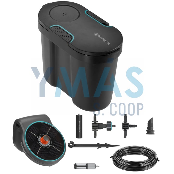 KIT RIEGO SOLAR AQUABLOOM CON DEPOSITO 10,5L