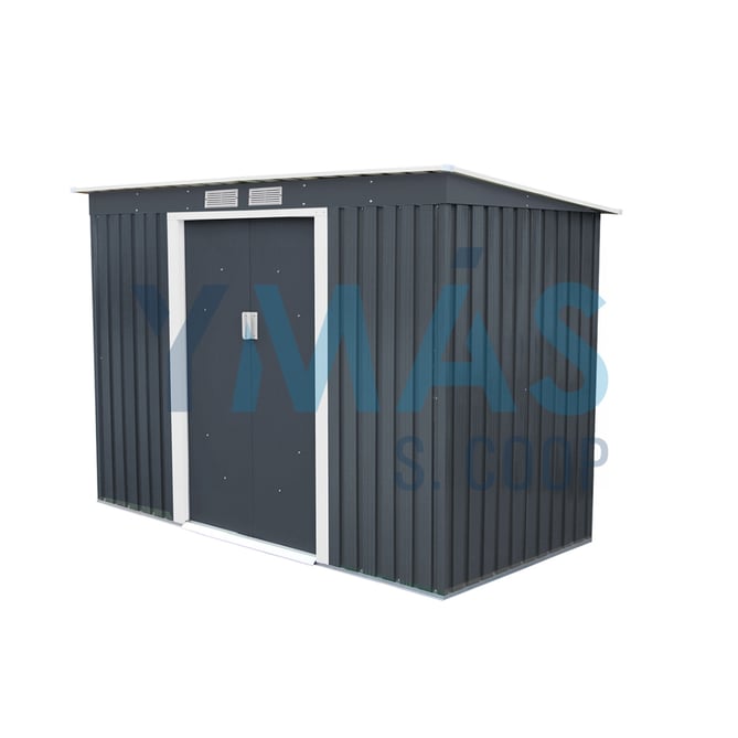CASETA METALICA READING GRIS 3,16M²