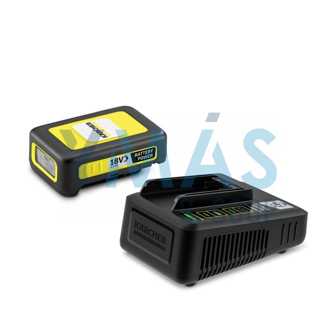 KIT BATERIA 18V + CARGADOR RAPIDO KARCHER