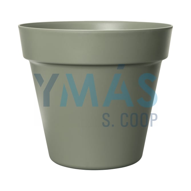 MACETA PLASTICO PARIS VERDE 25CM