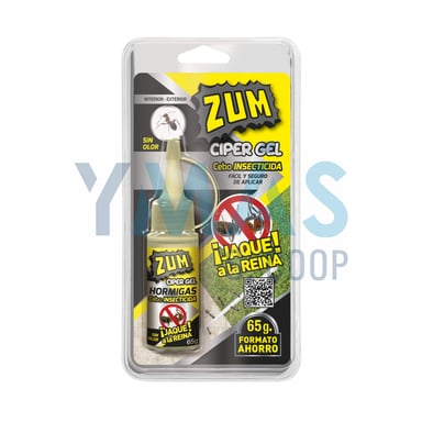 INSECTICIDA CEBO GEL ZUM HORMIGAS 65GR