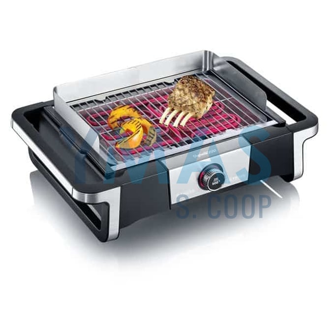 BARBACOA ELECTRICA DIG ACERO INOX 41,5X24CM 3000W