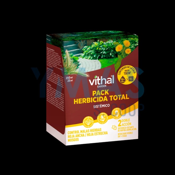 KIT HERBICIDA SOLUCION TOTAL VITHAL 2EN1 250+25ML