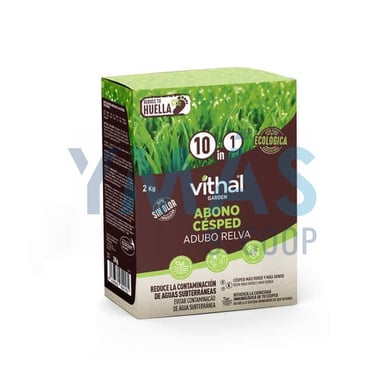 ABONO CESPED GRANULADO VITHAL 10 EN 1 2KG