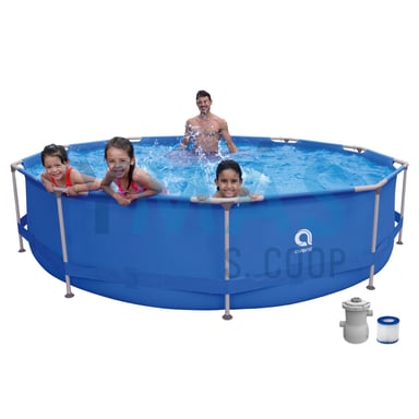 PISCINA PORTATIL 360X76CM 6200L C/DEPURADORA