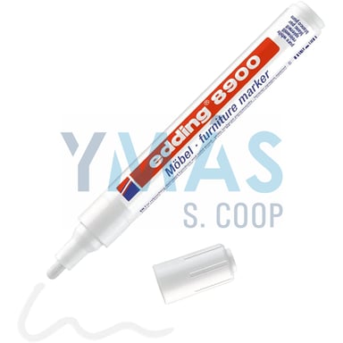 RETOCADOR MADERA BLANCO PURO BLISTER EDDING 8900