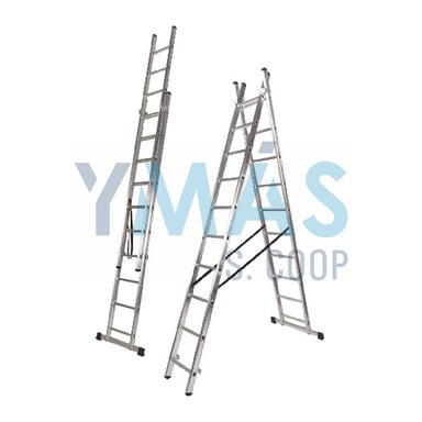 ESCALERA 2 TRAMOS 2X9 PELD.(2,60-4,00) TREK