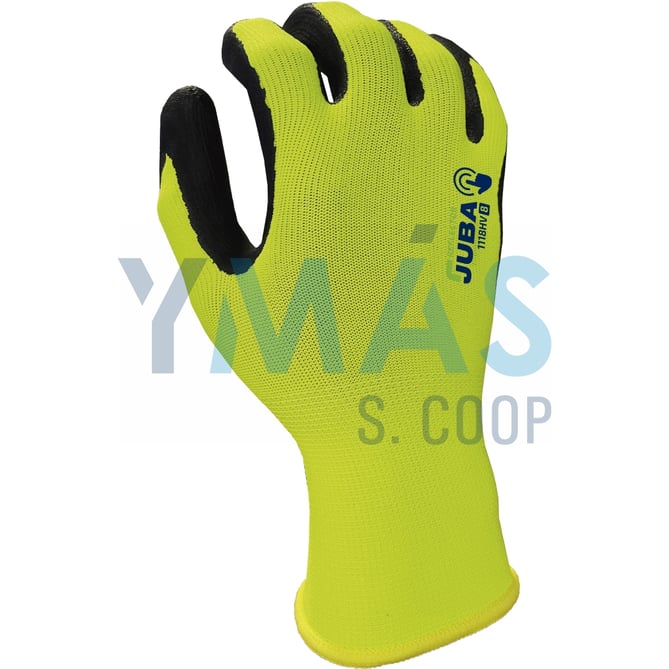 GUANTE NYLON NITRILO FOAM NEGRO TACTIL 8 A.VISIBIL