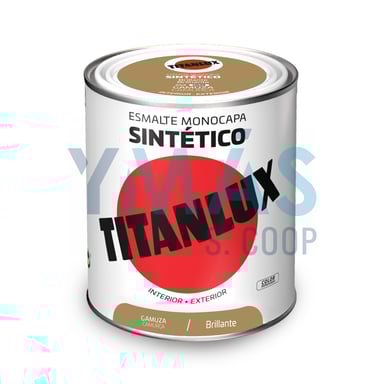 ESMALTE SINTETICO TITANLUX GAMUZA 750ML