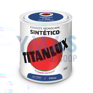 ESMALTE SINTETICO TITANLUX AZUL MARINO 250ML