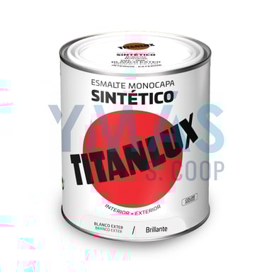 ESMALTE SINTETICO TITANLUX BLANCO BRILLANTE 750ML