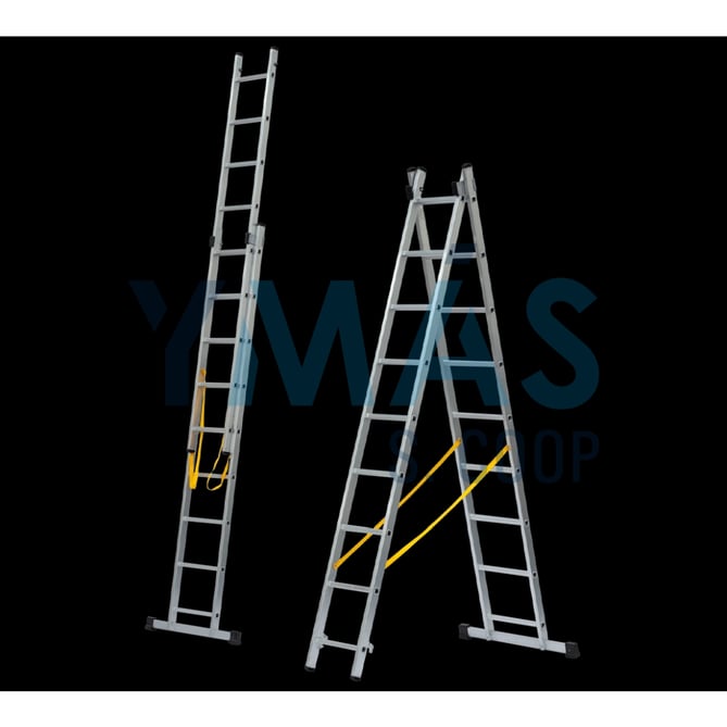 ESCALERA 2 TRAMOS 2X7 PELD.(2,06-3,20) TREK