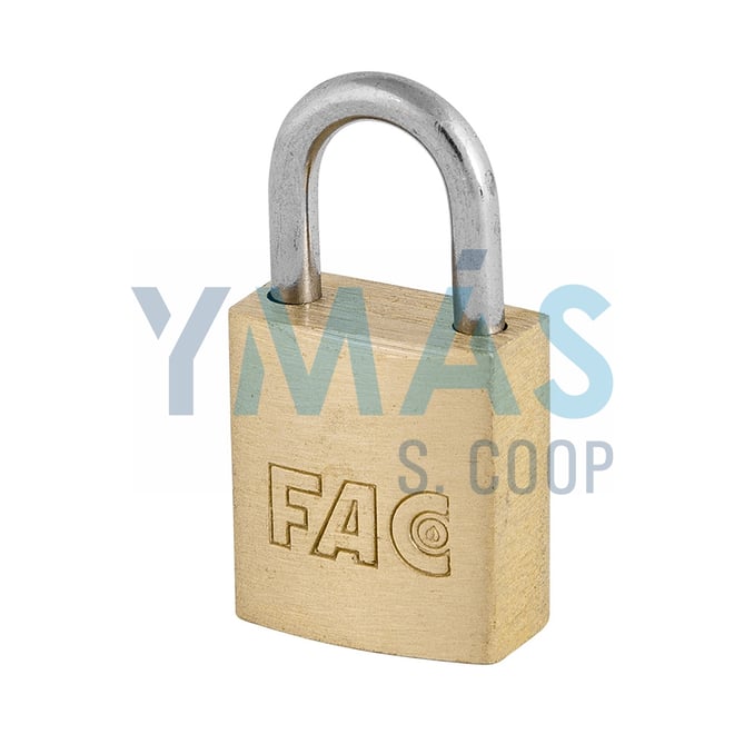 CANDADO LATON ARCO NORMAL 15MM PRO STD