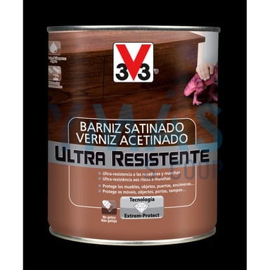 BARNIZ INTERIOR AGUA BRILLANTE INCOLORO 250ML