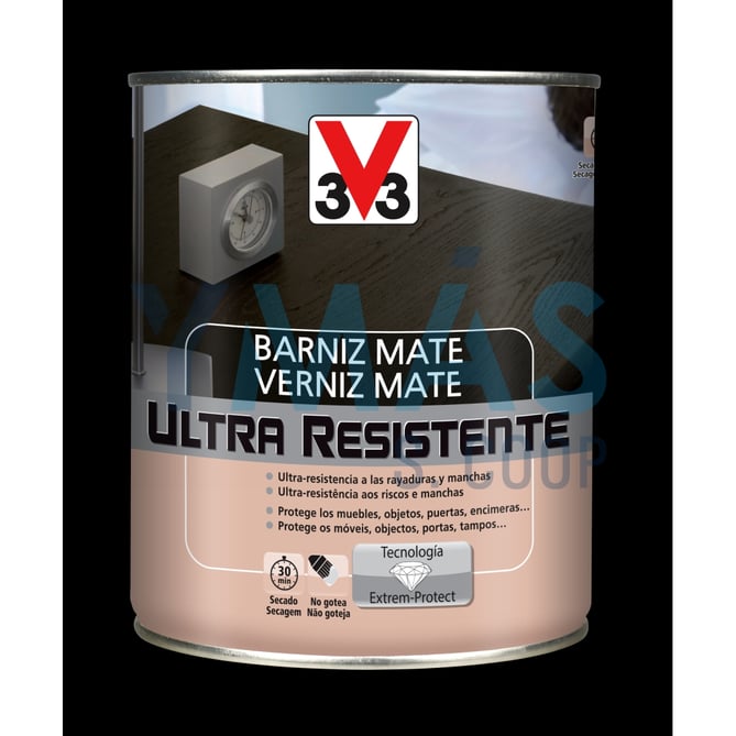 BARNIZ INTERIOR AGUA MATE CEREZO 250ML
