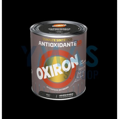 ESMALTE ANTIOXIDANTE OXIRON LISO FORJA NEGRO 750ML