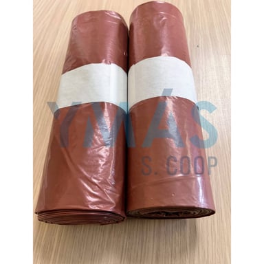 BOLSA DOMESTICA 52X58 MARRON G.50 25UDS
