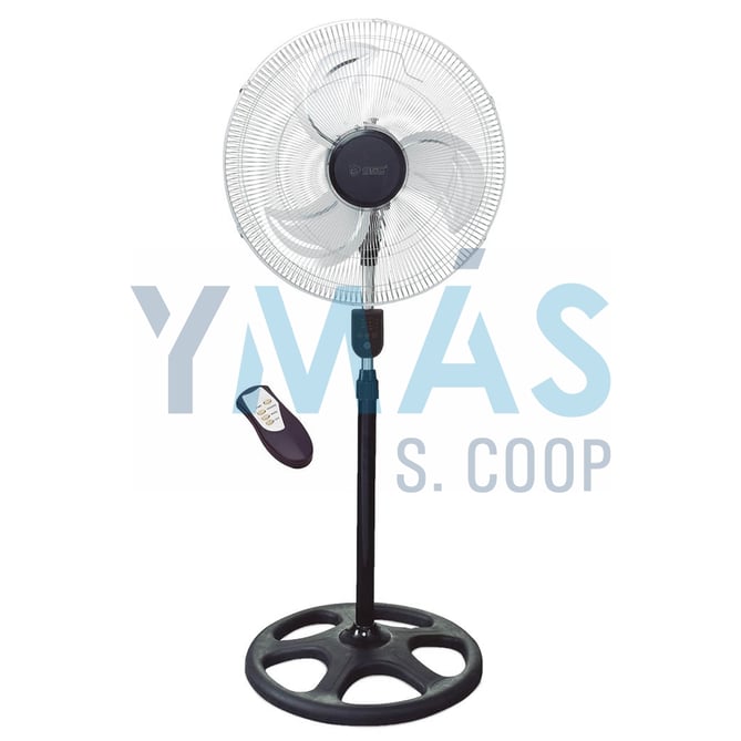 VENTILADOR DE PIE 50CM 70W 3VEL. M.DISTANCIA