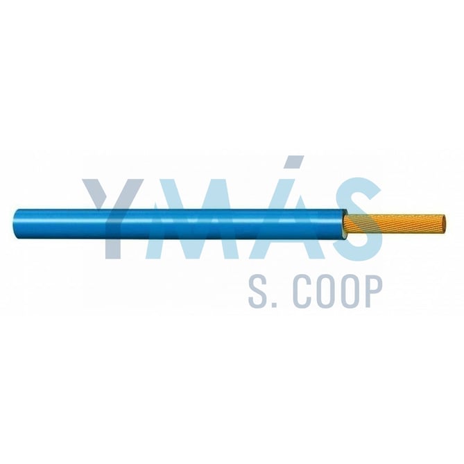 HILO LINEA FLEXIBLE 1X2,5 10MTS TIERRA H07V-K