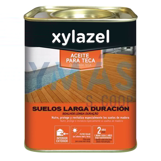 ACEITE TECA SUELOS LARGA DURACION MIEL 750ML