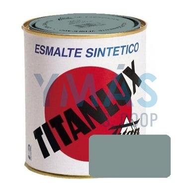 ESMALTE SINTETICO TITANLUX GRIS ACERO 750ML