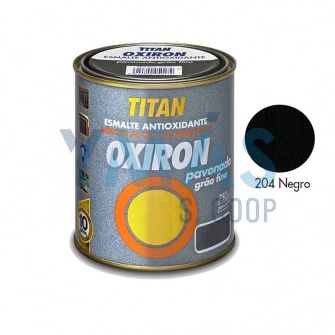 ESMALTE ANTIOXIDANTE OXIRON NEGRO PAVONADO 750ML