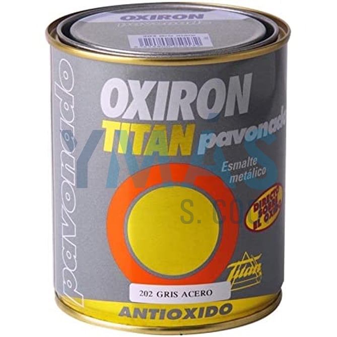 ESMALTE ANTIOXIDANTE OXIRON GRIS PAVONADO 750ML