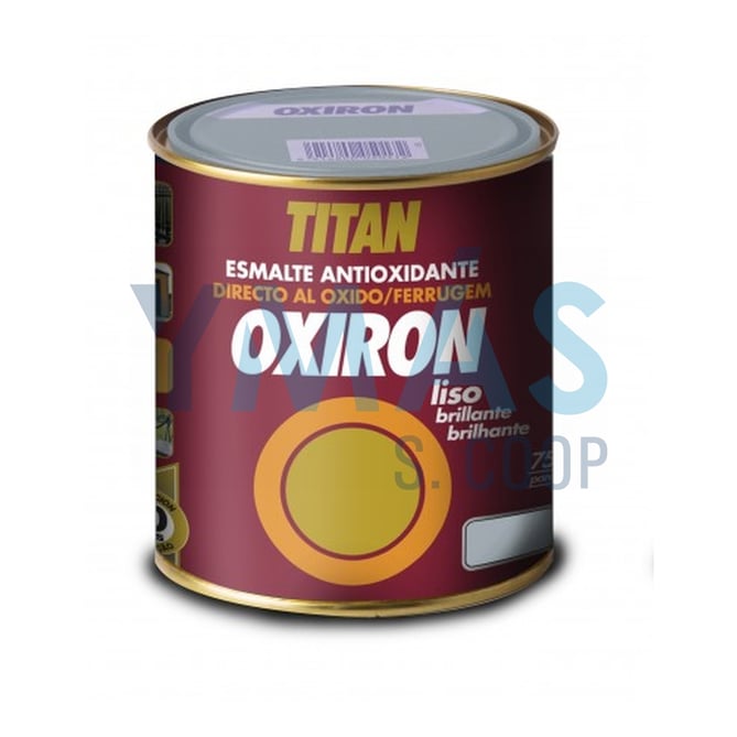 ESMALTE ANTIOXIDANTE OXIRON LISO GRIS PERLA 750ML