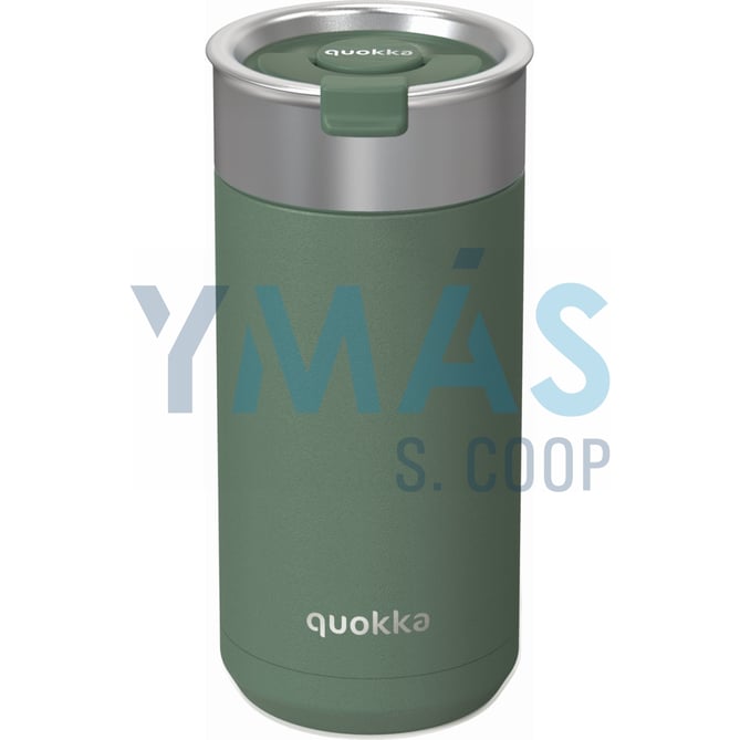 TERMO CAFE QUOKKA INOX VERDE PINO 400ML