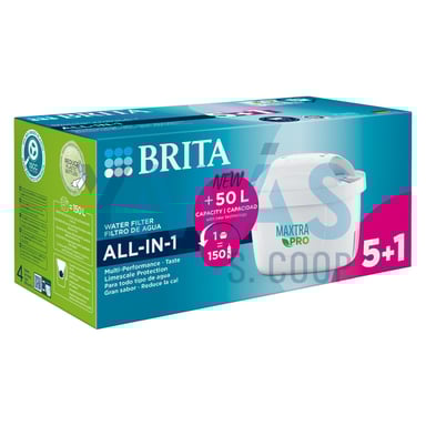 FILTRO BRITA MAXTRA PRO ALL-IN-1 PACK 5+1