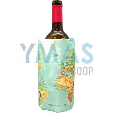 ENFRIADOR BOTELLA FUNDA MAPAMUNDI