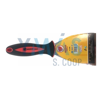 ESPATULA INOX BIMATERIA 8CM