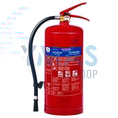 EXTINTOR DE POLVO SECO 6KG