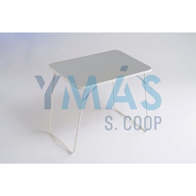 MESA CAMPING ACERO 80X60CM
