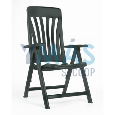 SILLON BLANES 5 POSICIONES GRIS OSCURO 58X68X108