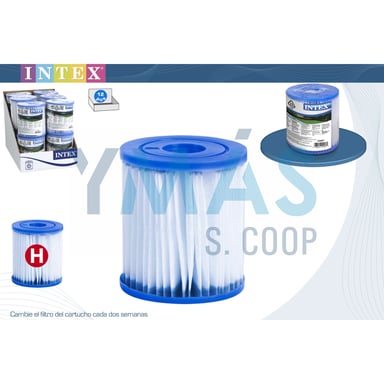 FILTRO CARTUCHO H 1250LTRS/H DEPURADORAS INTEX