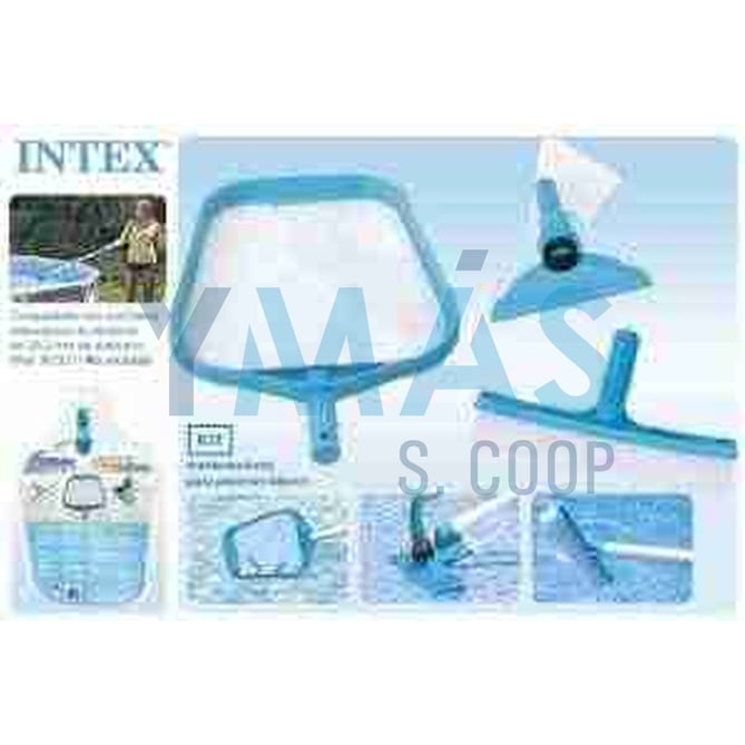 KIT LIMPIEZA PISCINAS 3 ACCESORIOS