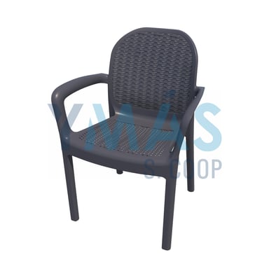 SILLON RATAN MIRANDA ANTRACITA