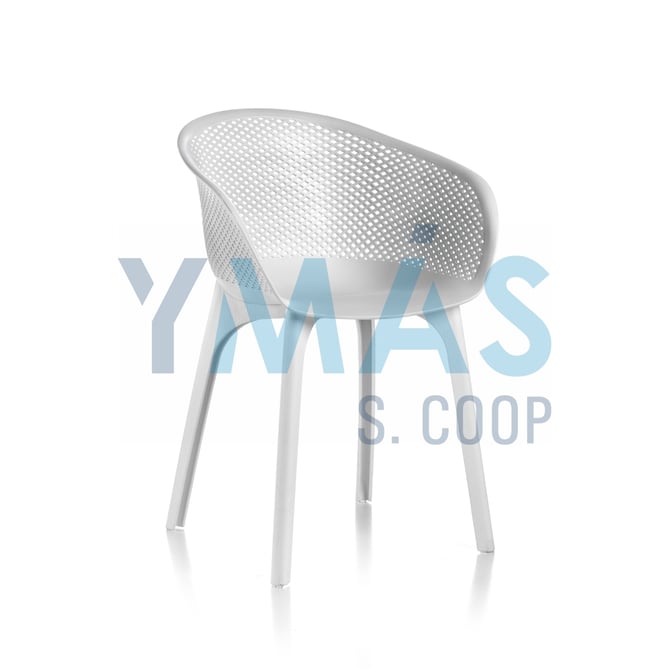 SILLA NORA STYLE RESINA BLANCO