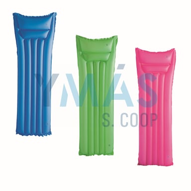 COLCHONETA HINCHABLE COLORES SURTIDOS 183X69CM